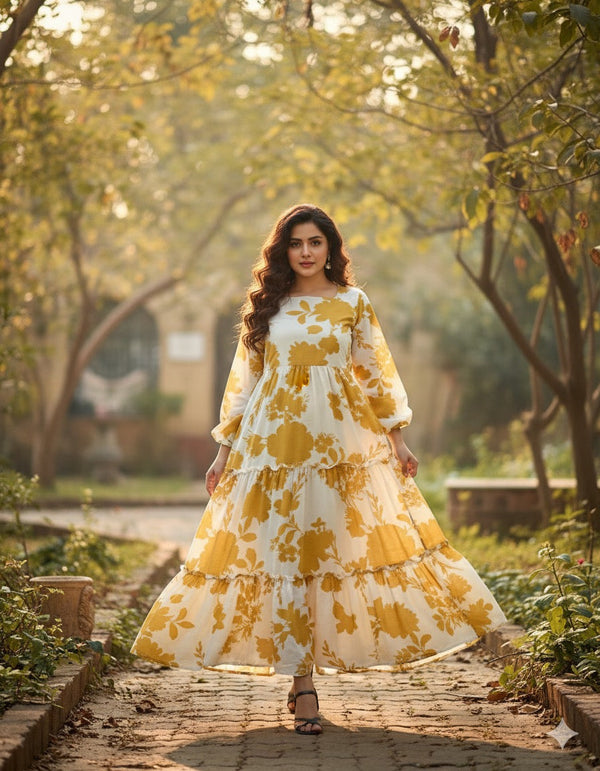 Limelight Printed Frock