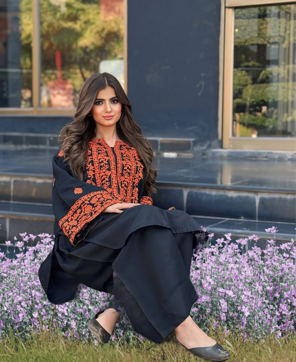 Sheen Embroidered 2-Piece Stitched Suit for Women | Luxurious Linen Summer Soft Fabric