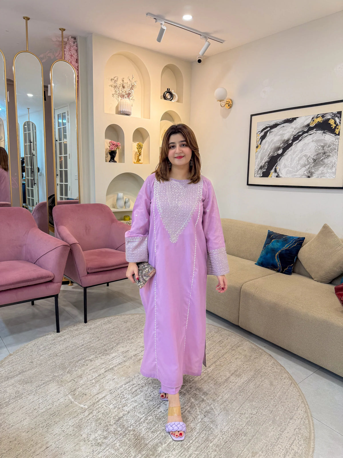 Leelaa Embroidered 2 Piece Stitched